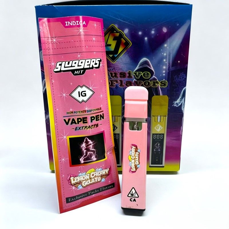 Sluggers Hit 1g Disposable Vape Pen with LED Screen